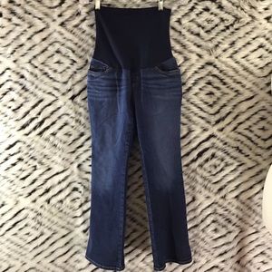 A Pea in the Pod dark wash maternity jeans size PM